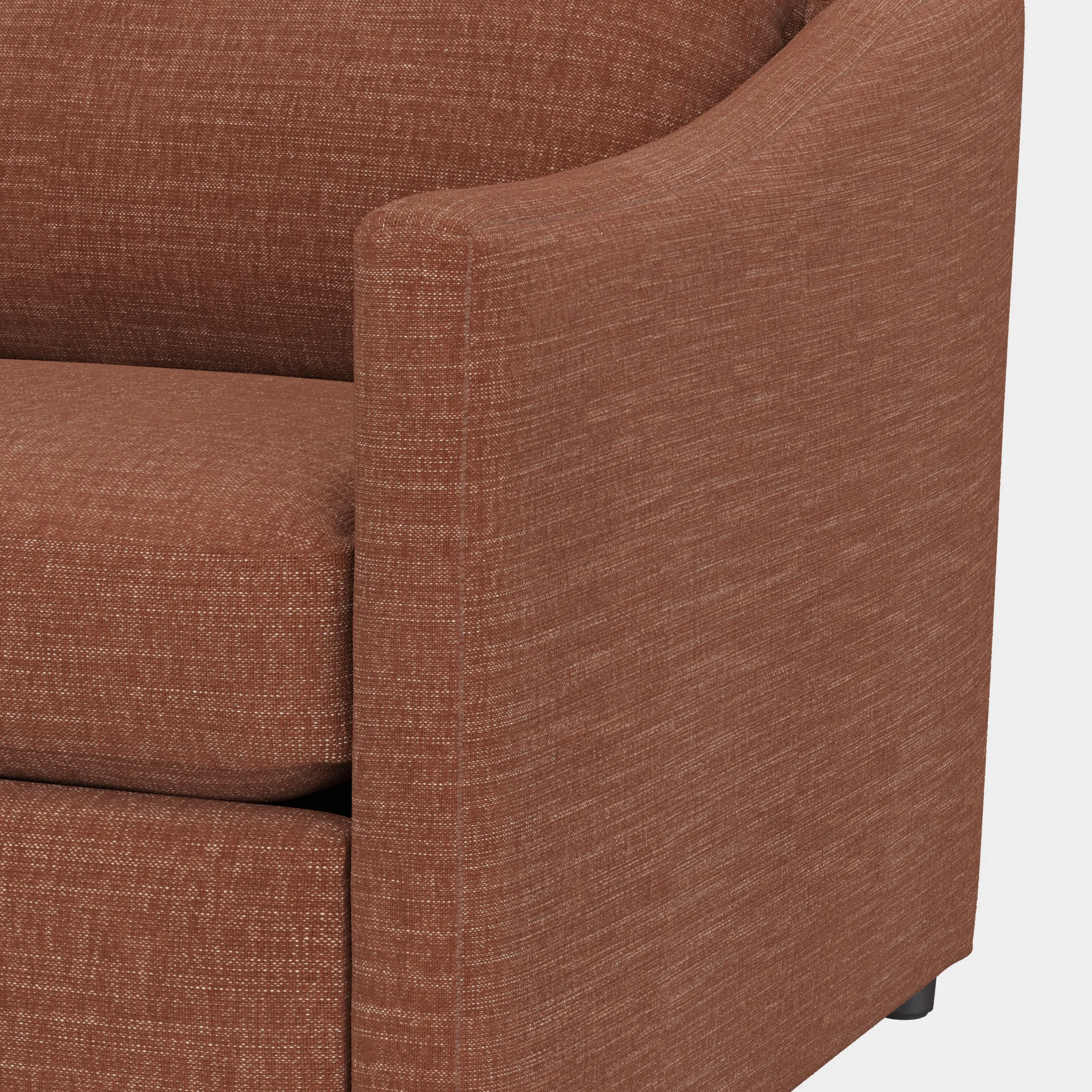 Landry 109_ Left Storage Sleeper Sectional - Napa Rust - Image 10