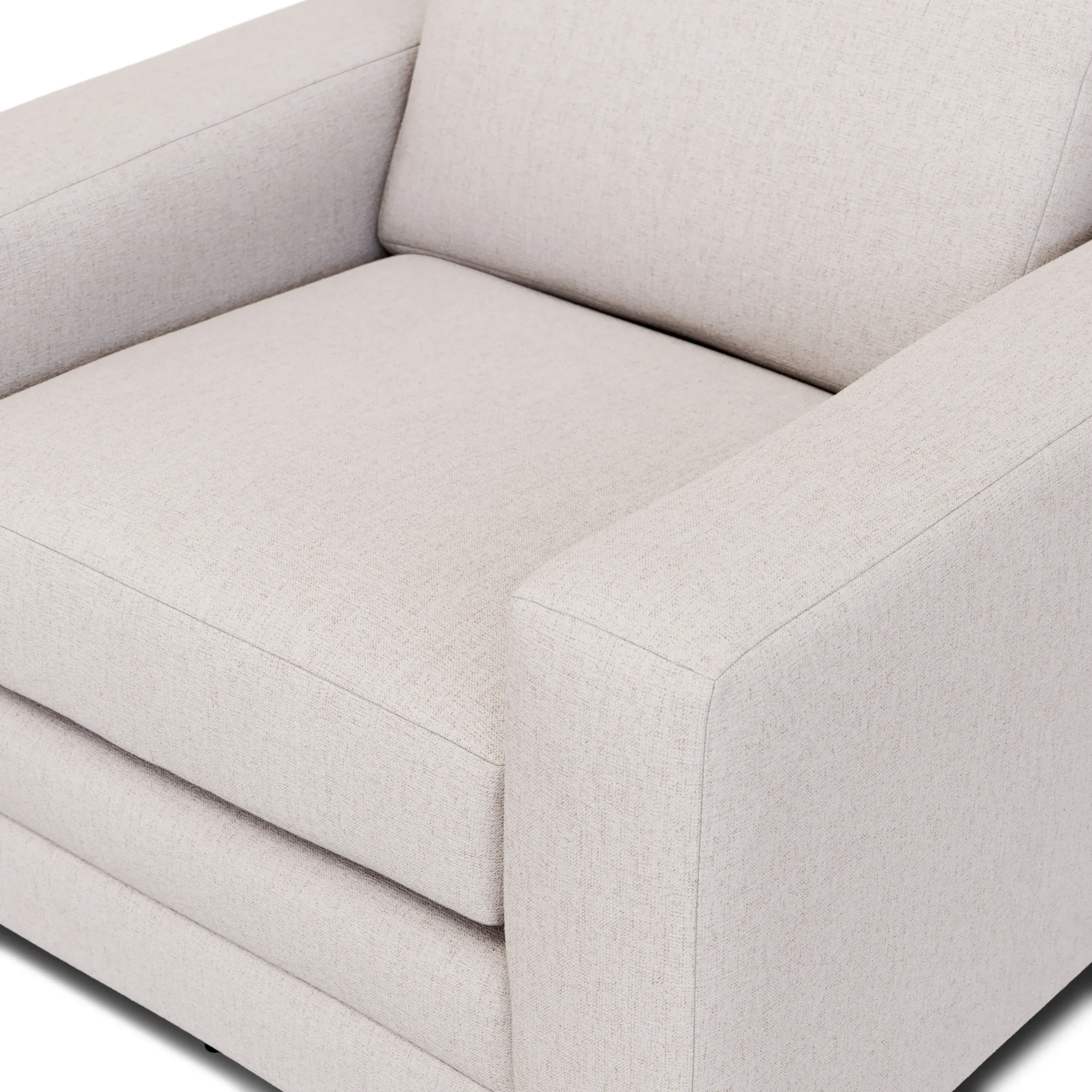 Riley 42_ Grand Swivel Chair - Napa White - Image 12