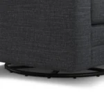Riley 42_ Grand Swivel Chair - Napa Charcoal