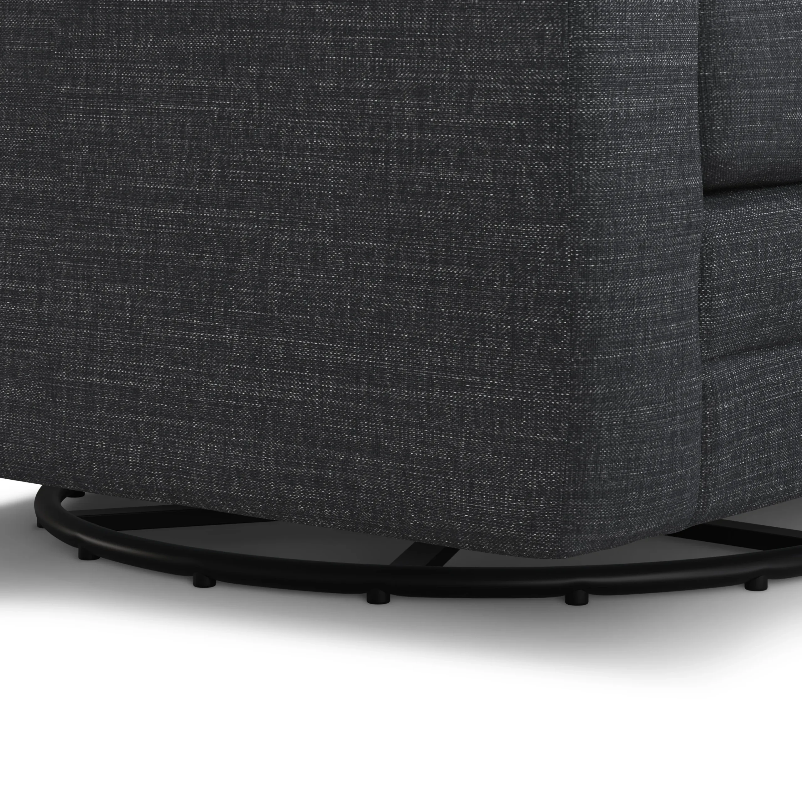 Riley 42_ Grand Swivel Chair - Napa Charcoal - Image 12