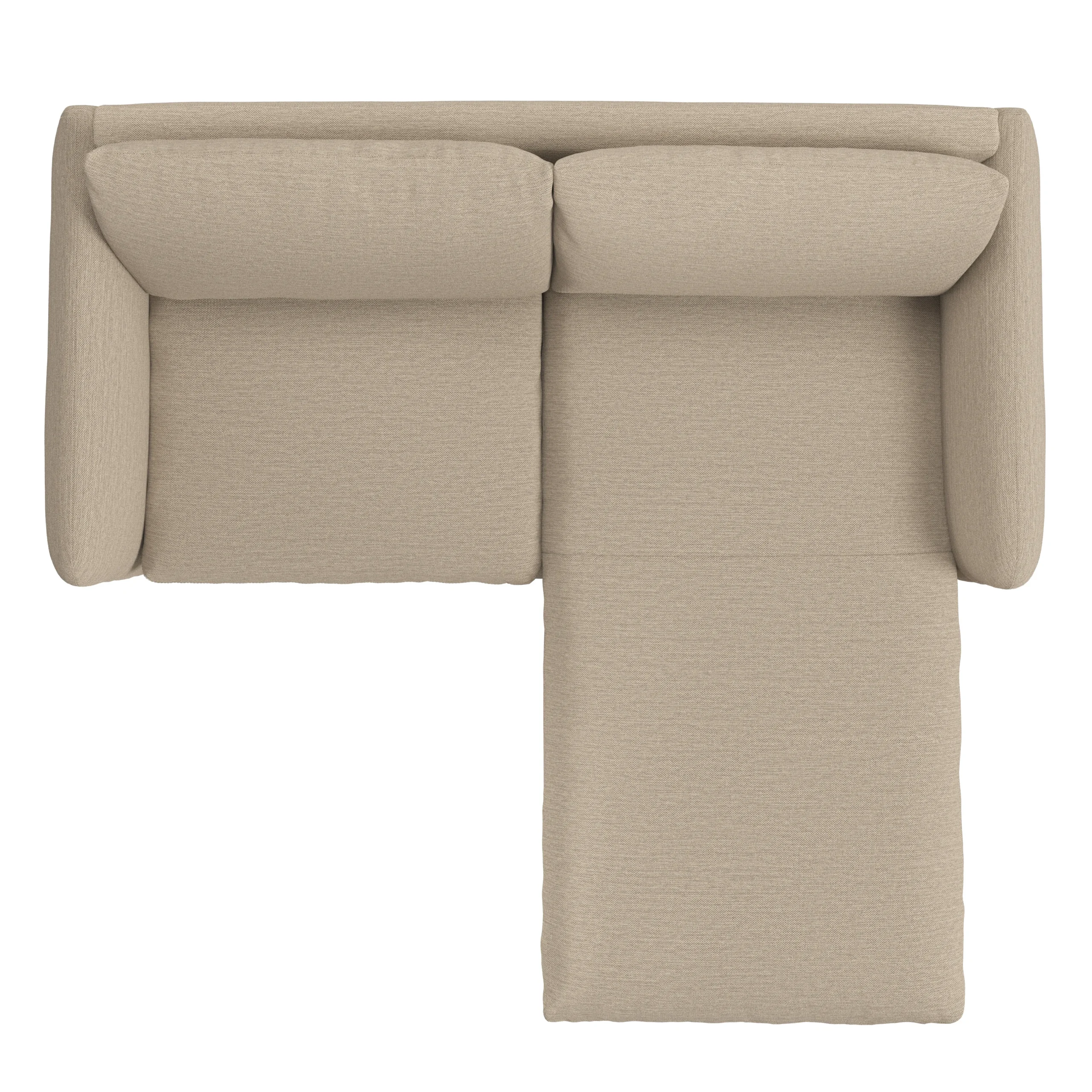 Leigh 86_ Reversible Storage Sectional - Silver Taupe - Image 10