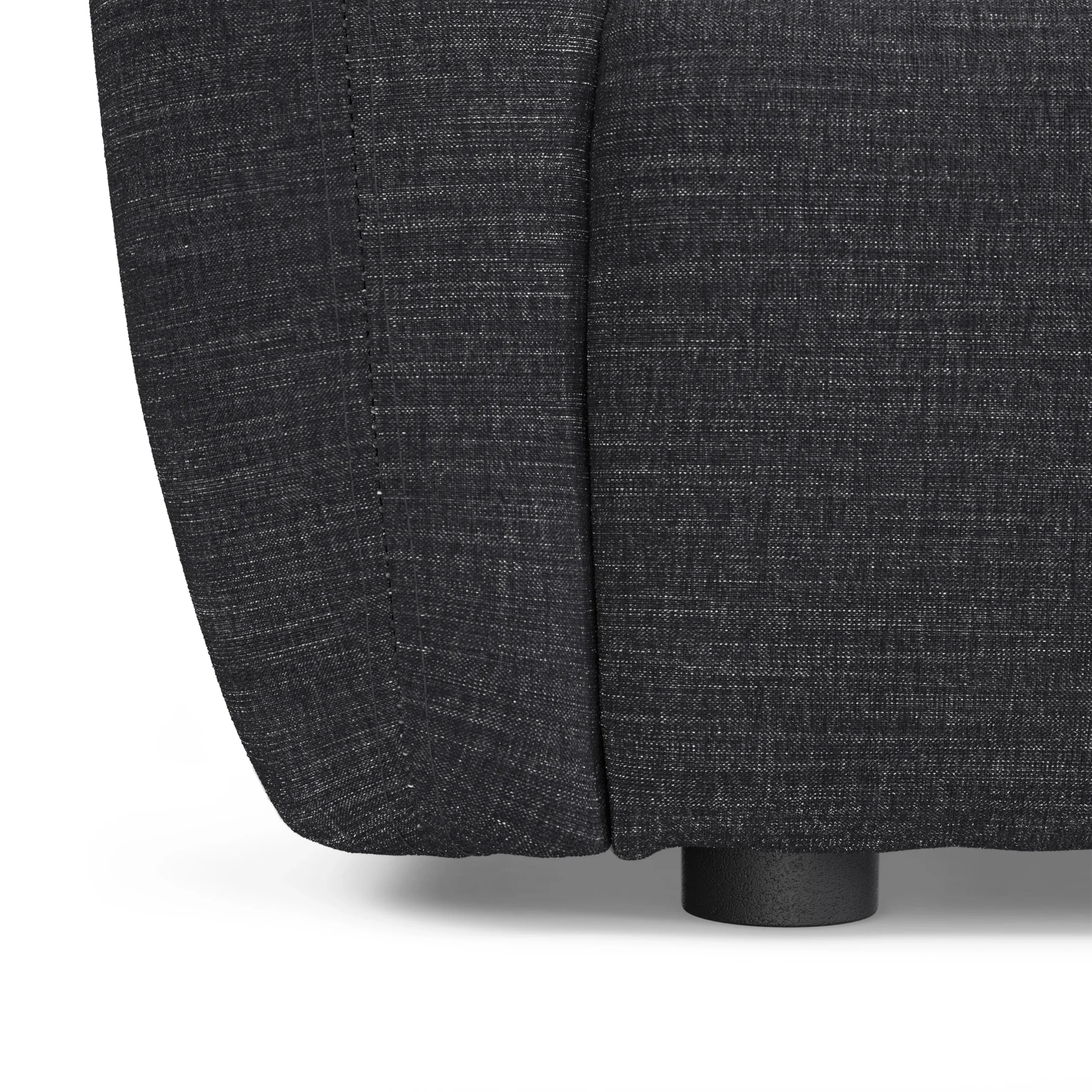 Leigh 92_ Modular Sectional - Napa Charcoal - Image 10