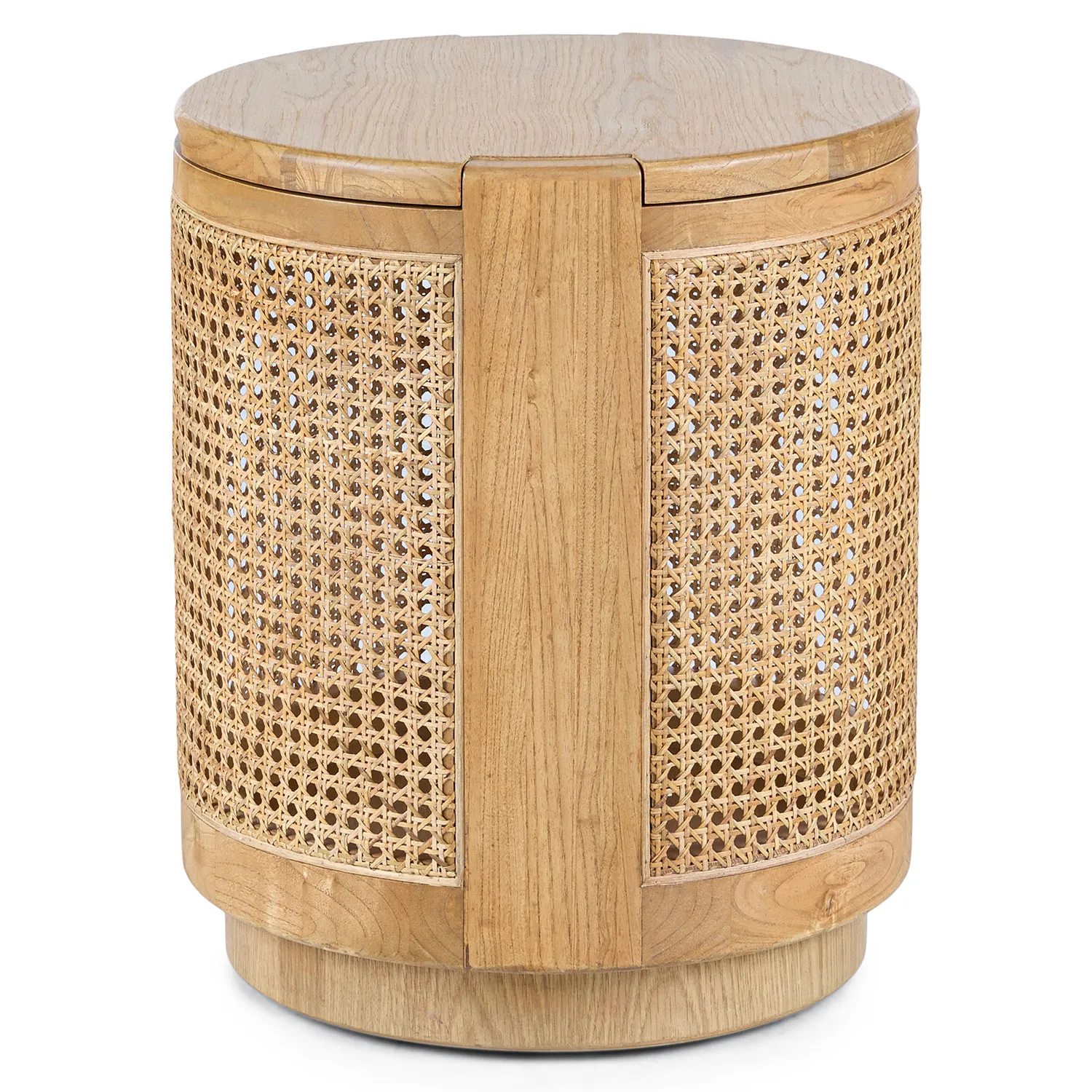 Bocana Storage Side Table - Oak - Image 4