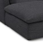 Leigh 121.5_ Modular Open Pit Sectional - Napa Charcoal