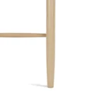 Lenia Storage Side Table - White Oak