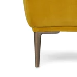 Abisko 42.5_ Velvet Lounge Chair - Plush Yarrow Gold