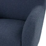 Archie 31.5_ Lounge Chair - Bijou Blue Bouclé