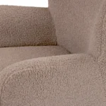 Archie 31.5_ Lounge Chair - Short Shearling Taupe
