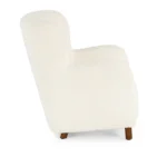 Archie 31.5_ Lounge Chair - Short Shearling White