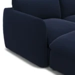 Leigh 131.5_ Velvet Modular Sectional - Hale Ink
