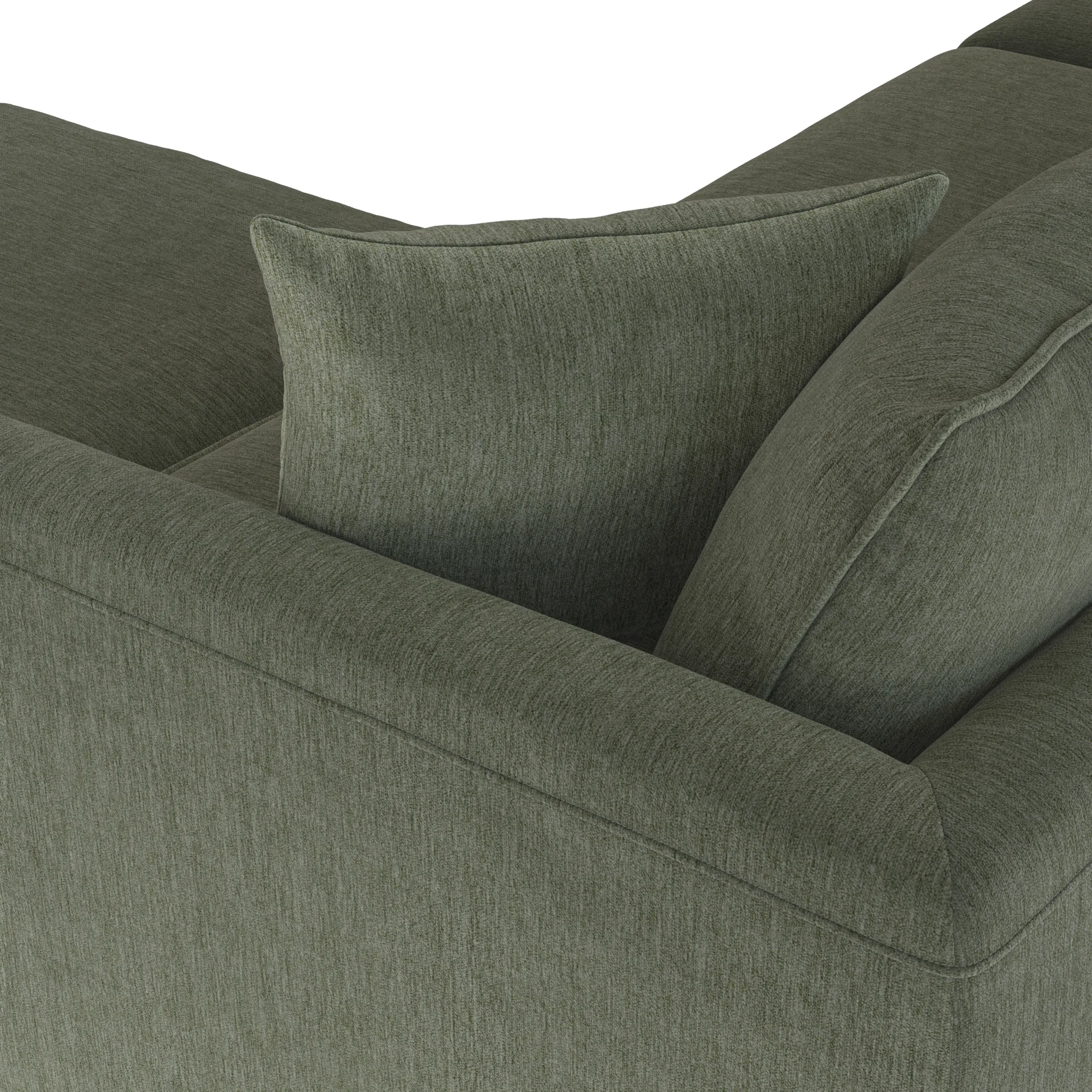 Lenae 104.5_ Reversible Modular Sectional - Eleos Green - Image 10