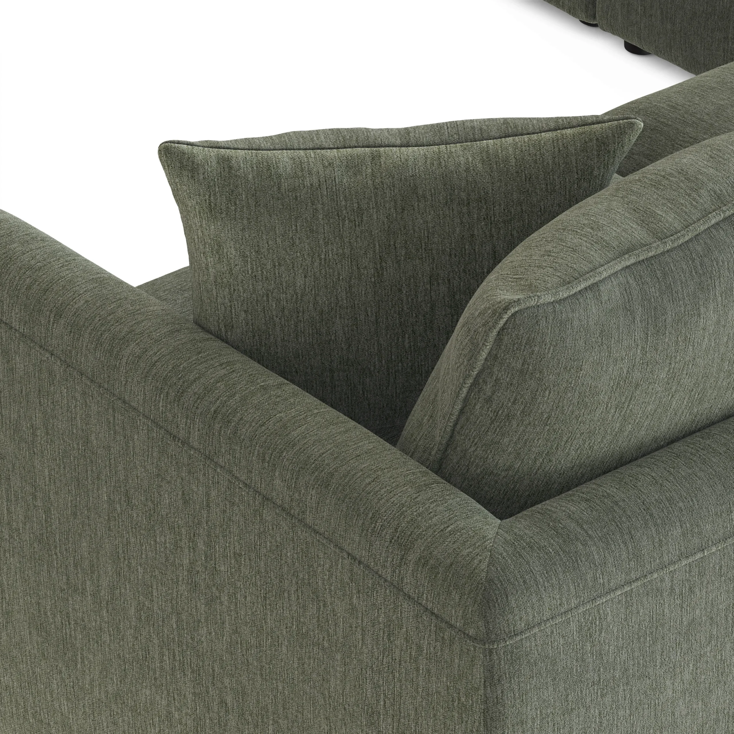 Lenae 105.5_ Corner Sectional - Eleos Green - Image 10