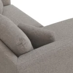 Marina 80_ Reversible Storage Sectional - Hestia Gray