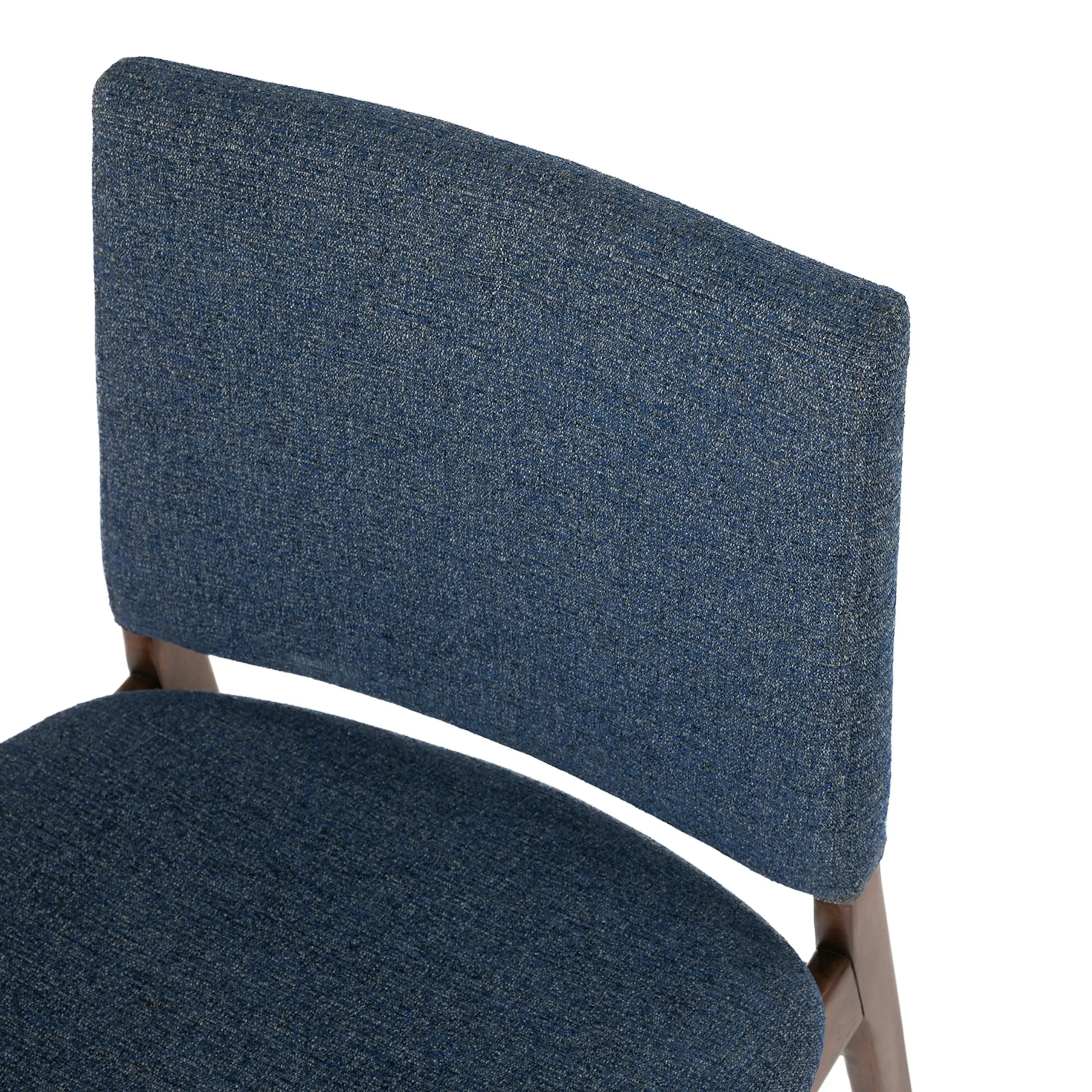 Nosh Dining Chair - Walnut and Denim Blue - Image 10