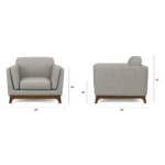 Ceni 39_ Lounge Chair - Quarry Gray