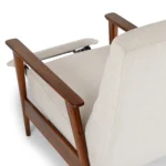 Ellow 28.5_ Reclining Lounge Chair - Ashford Gray