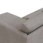 Marina 90_ Reversible Storage Sectional - Hestia Gray