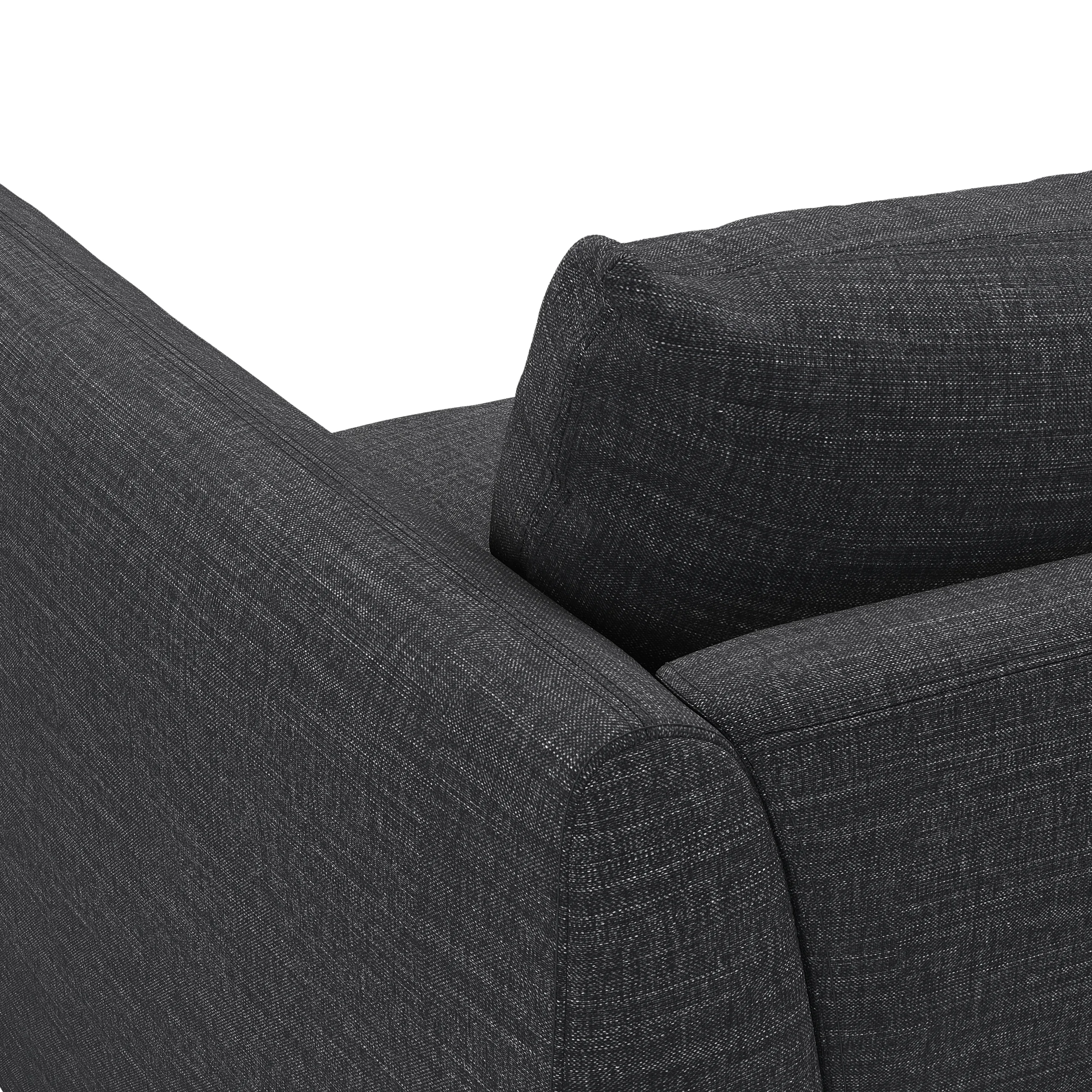 Leigh 42_ Lounge Chair - Napa Charcoal - Image 4