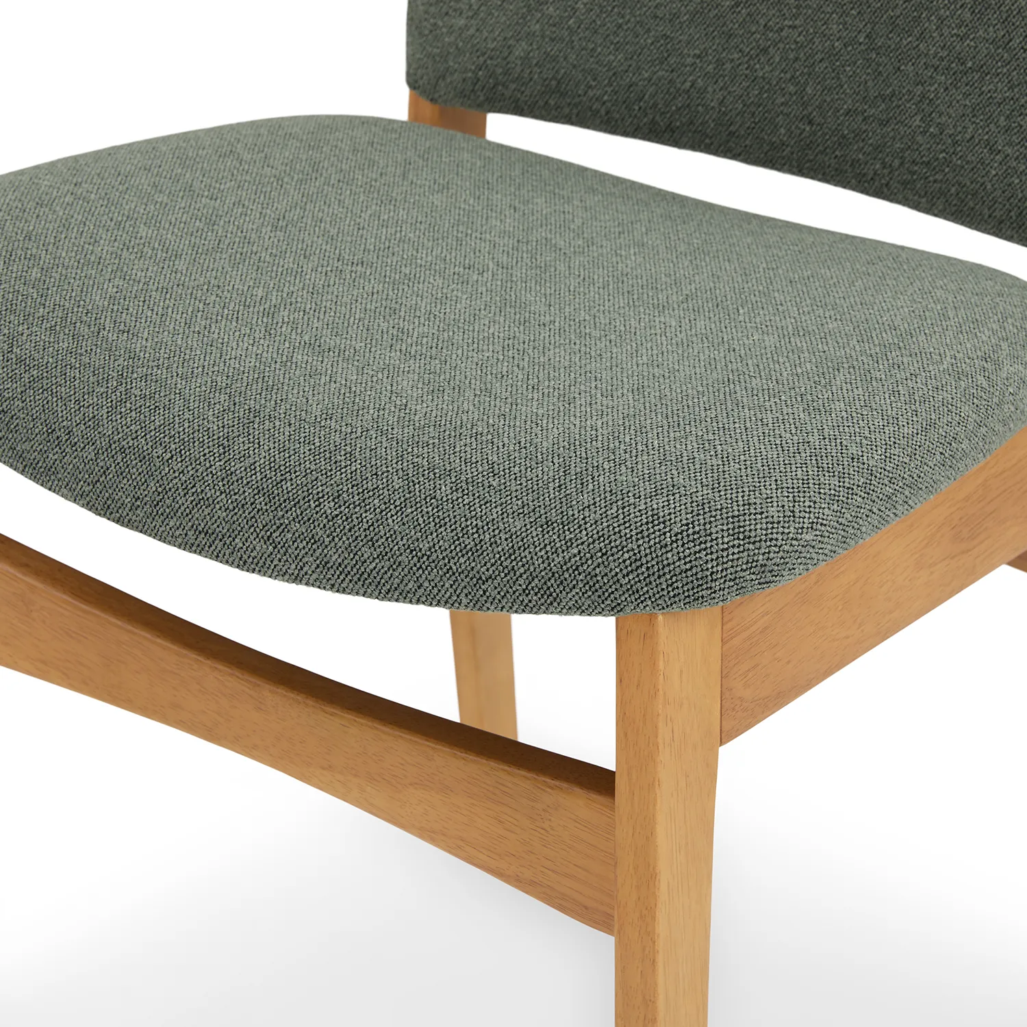 Nosh Dining Chair - Oak and Ratine Green - Image 10