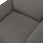 Leigh 42_ Lounge Chair - Silver Gray