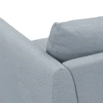 Leigh 42_ Lounge Chair - Silver Light Blue