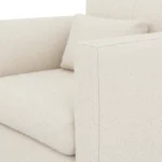 Marina 38_ Lounge Chair - Ivory Wool Bouclé