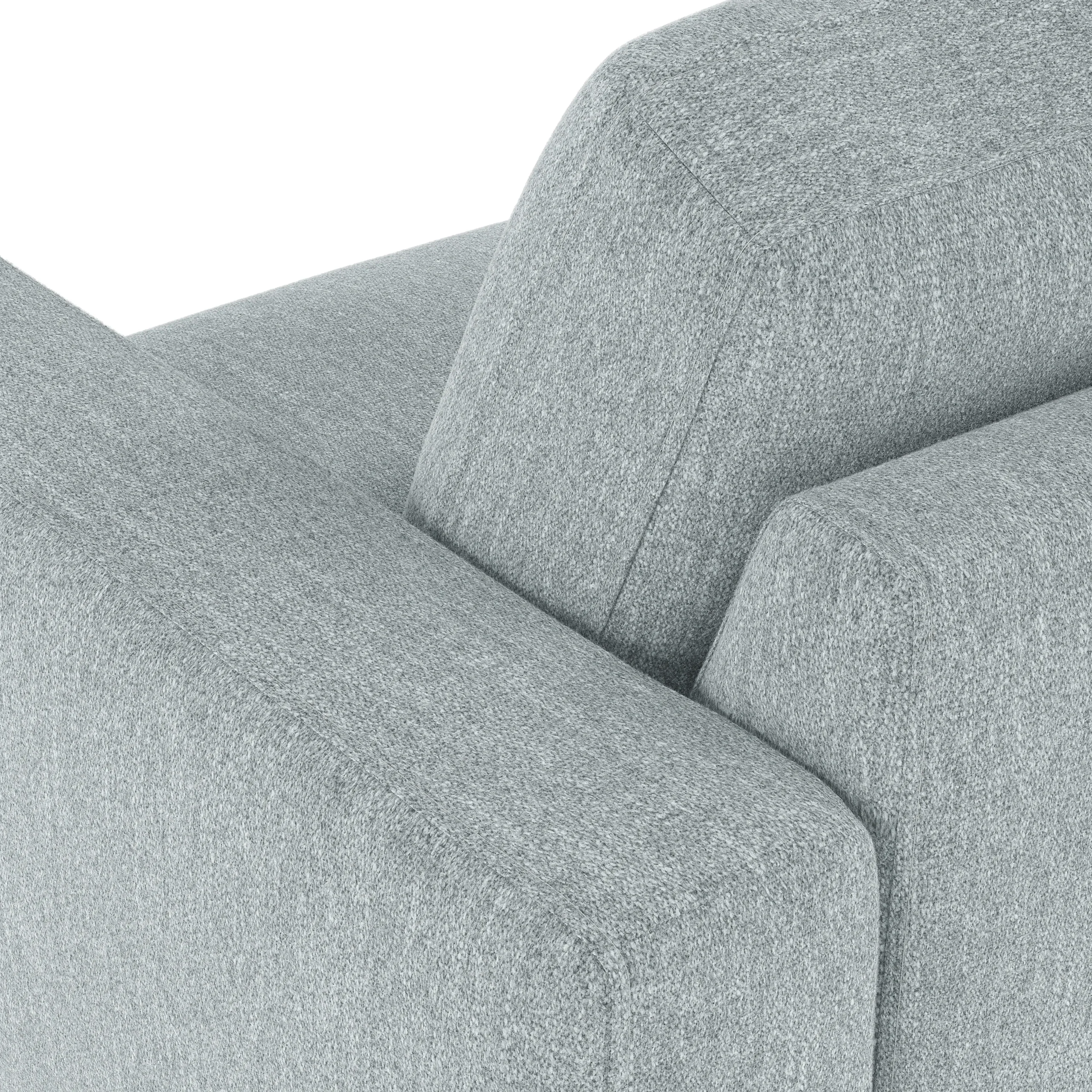 Rhett 93_ Left Chaise Sectional - Harbor Gray - Image 10