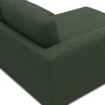 Riley 84_ Reversible Storage Sectional - Green Wool Bouclé