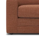 Riley 104_ Corner Sectional - Napa Rust