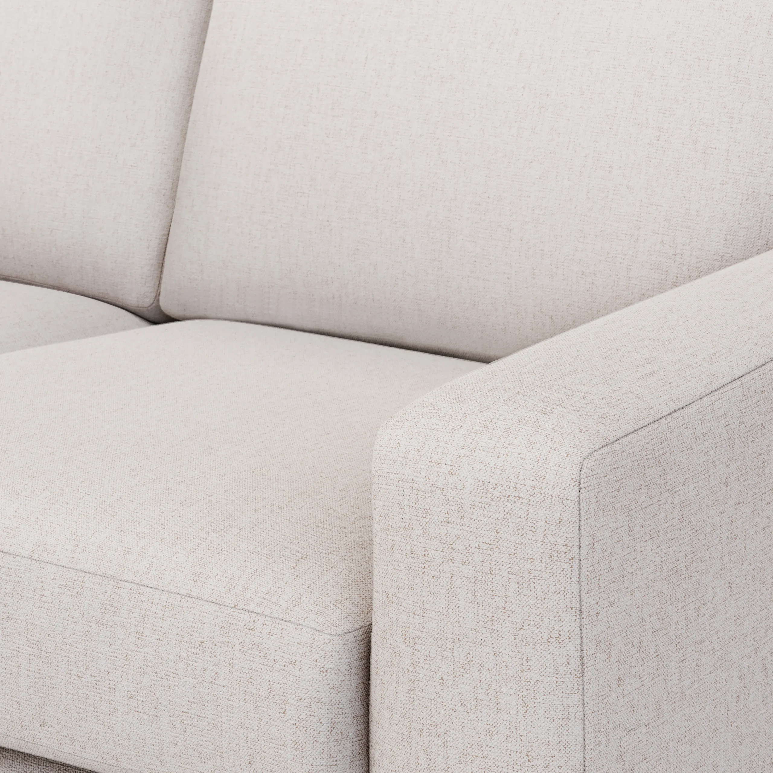 Riley 104_ Corner Sectional - Napa White - Image 10