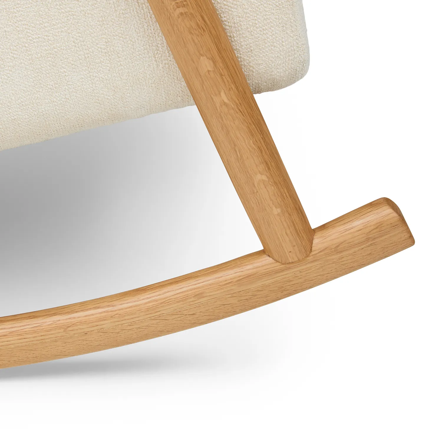 Munni 31_ Rocking Lounge Chair - Oleander White - Image 4