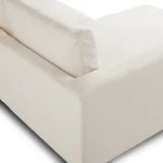 Riley 118.5_ Left Sectional - Napa White