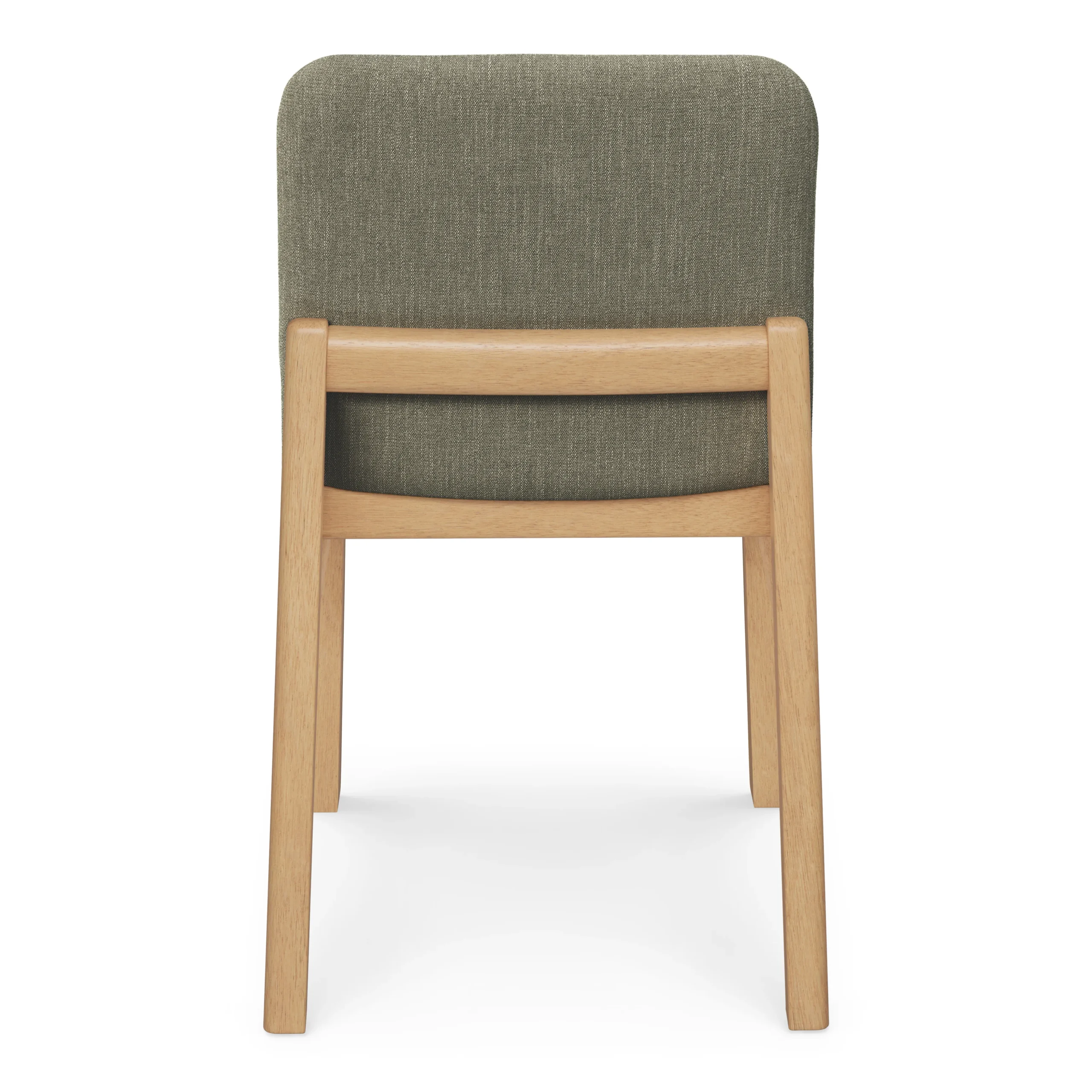 Mikkel Dining Chair - White Oak and Algonquin Green - Image 10
