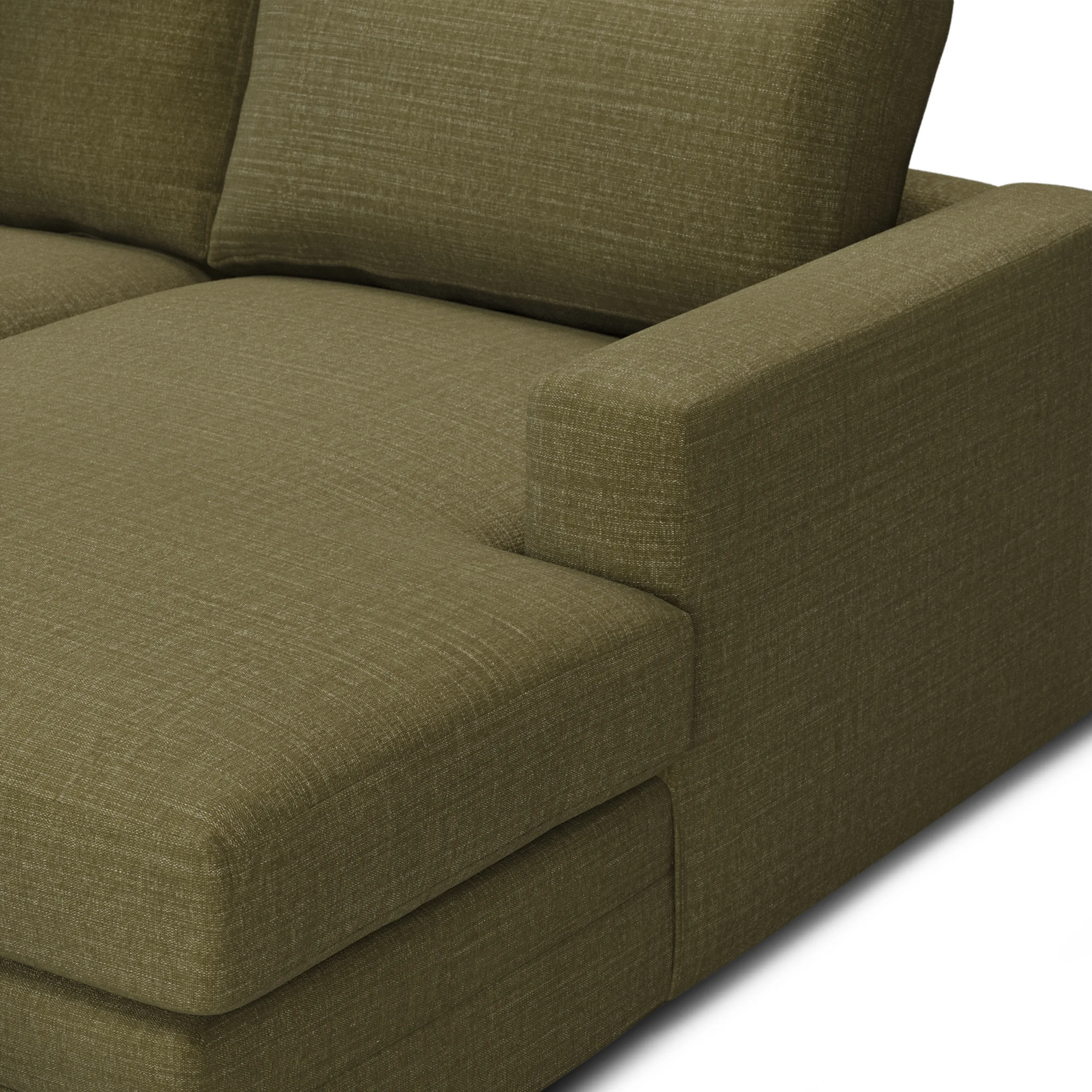 Riley 118.5_ Right Sectional - Napa Moss - Image 10