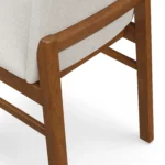 Mikkel Dining Chair - Walnut and Santolina Gray