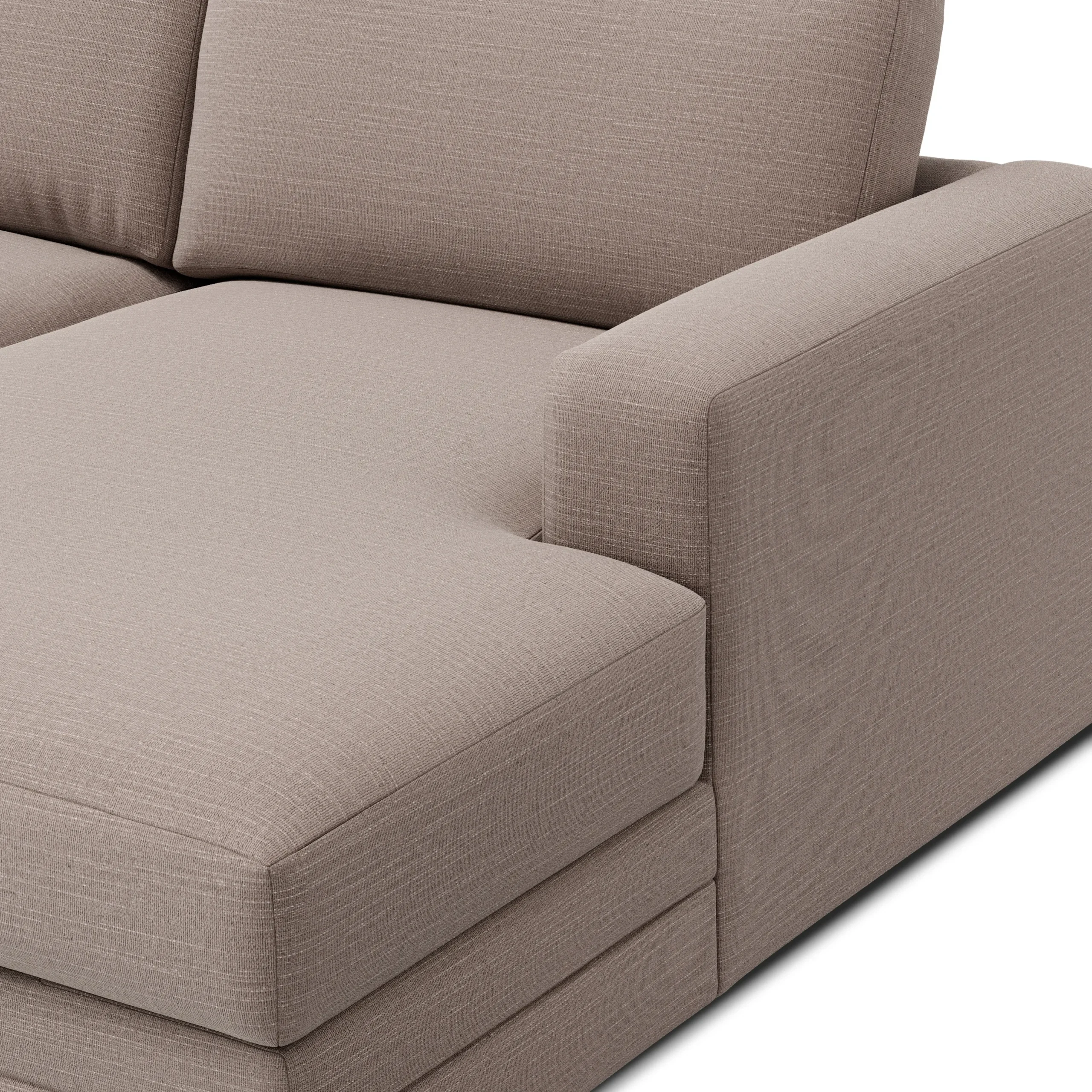 Riley 118_ Right Storage Sleeper Sectional - Napa Quartz - Image 7
