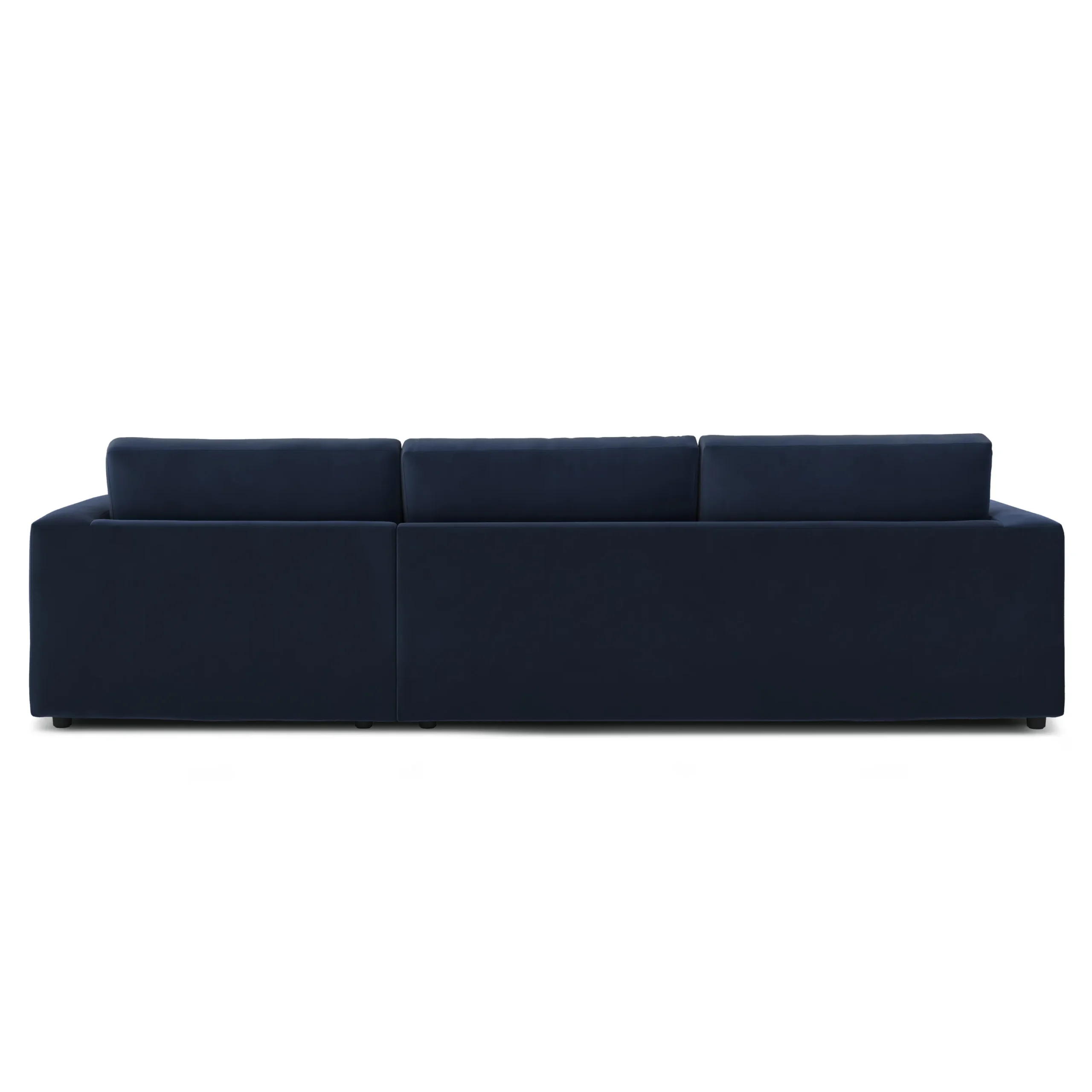 Riley 118_ Velvet Right Storage Sleeper Sectional - Hale Ink - Image 7