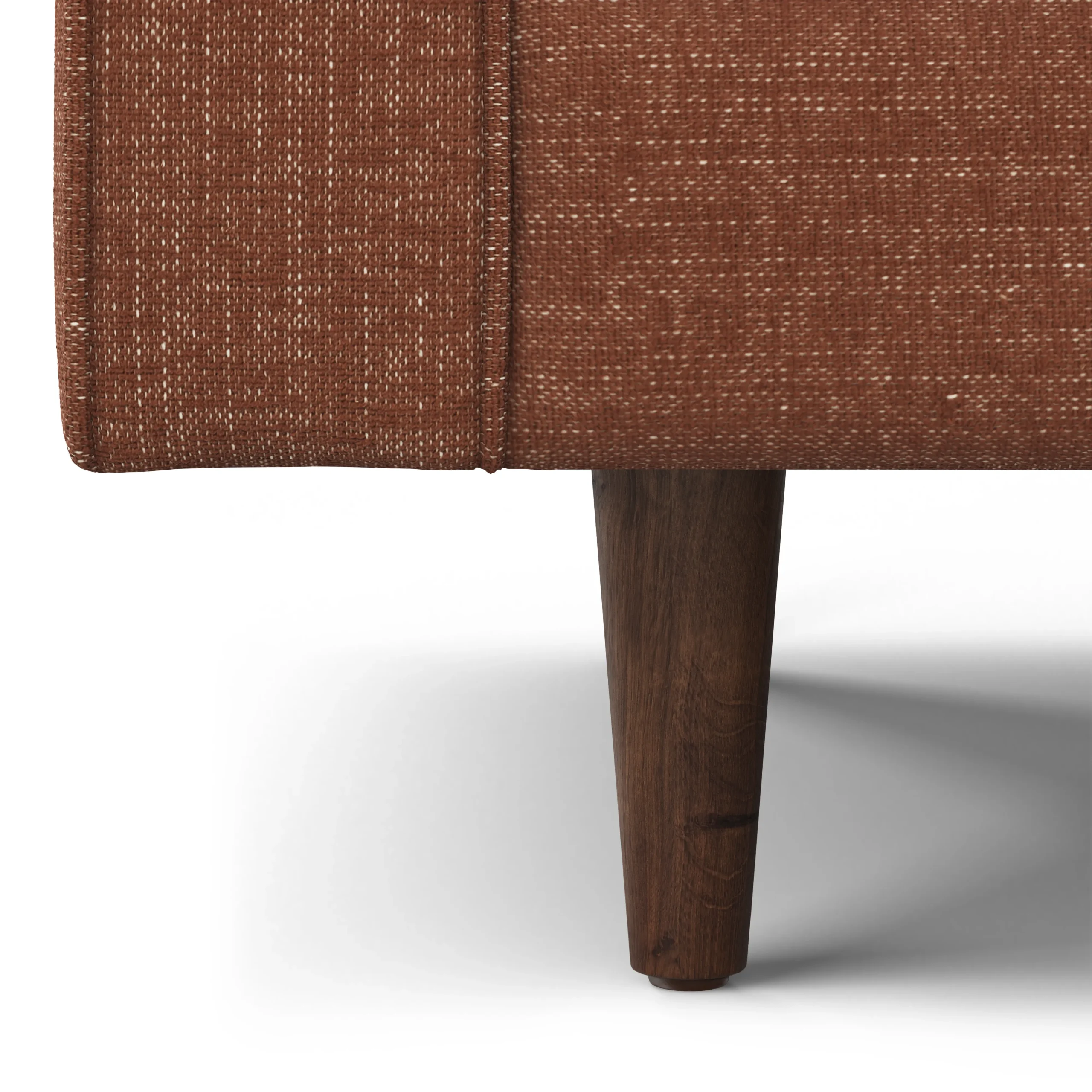 Sven 91_ Tufted Corner Sectional - Napa Rust - Image 10