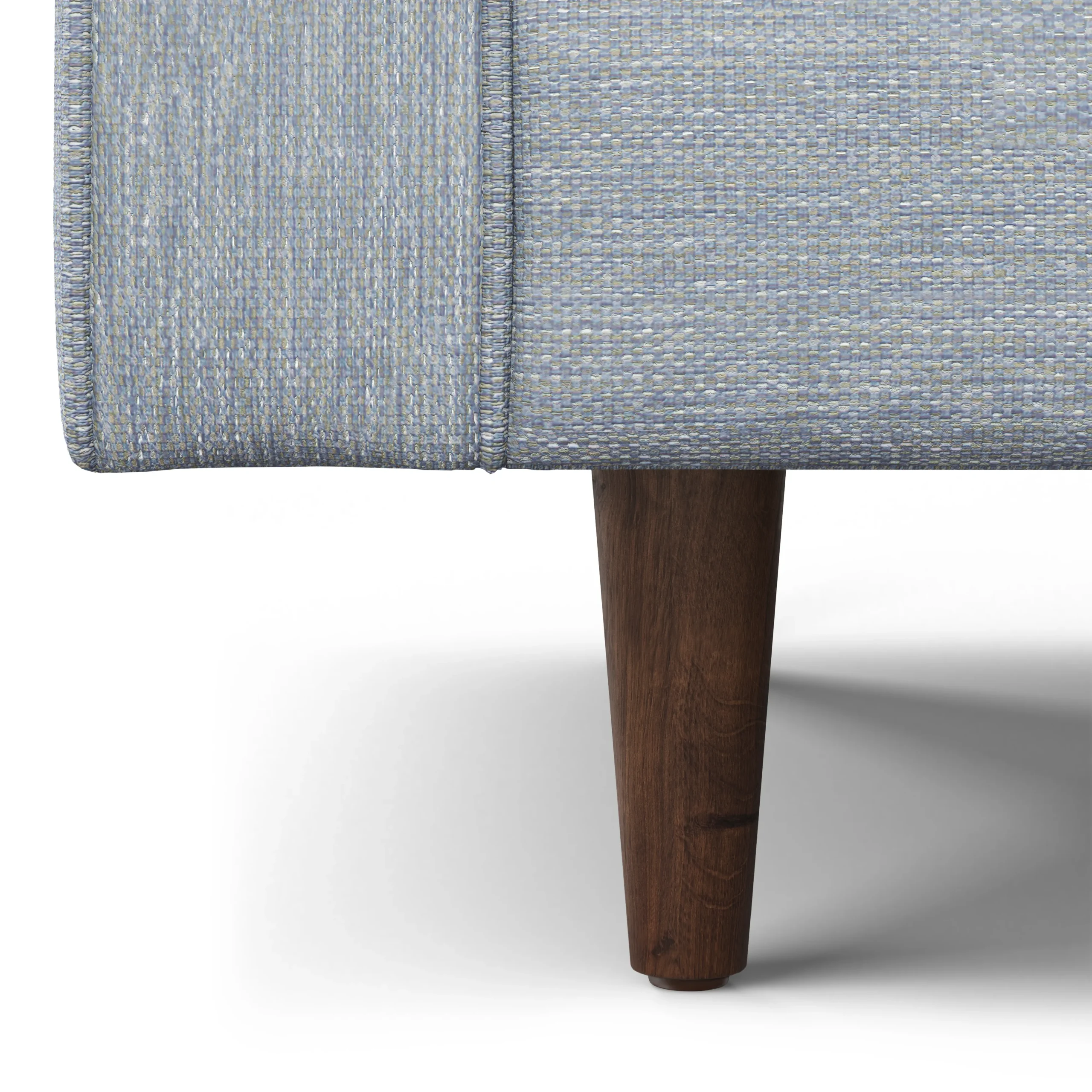 Sven 91_ Tufted Corner Sectional - Silver Light Blue - Image 10