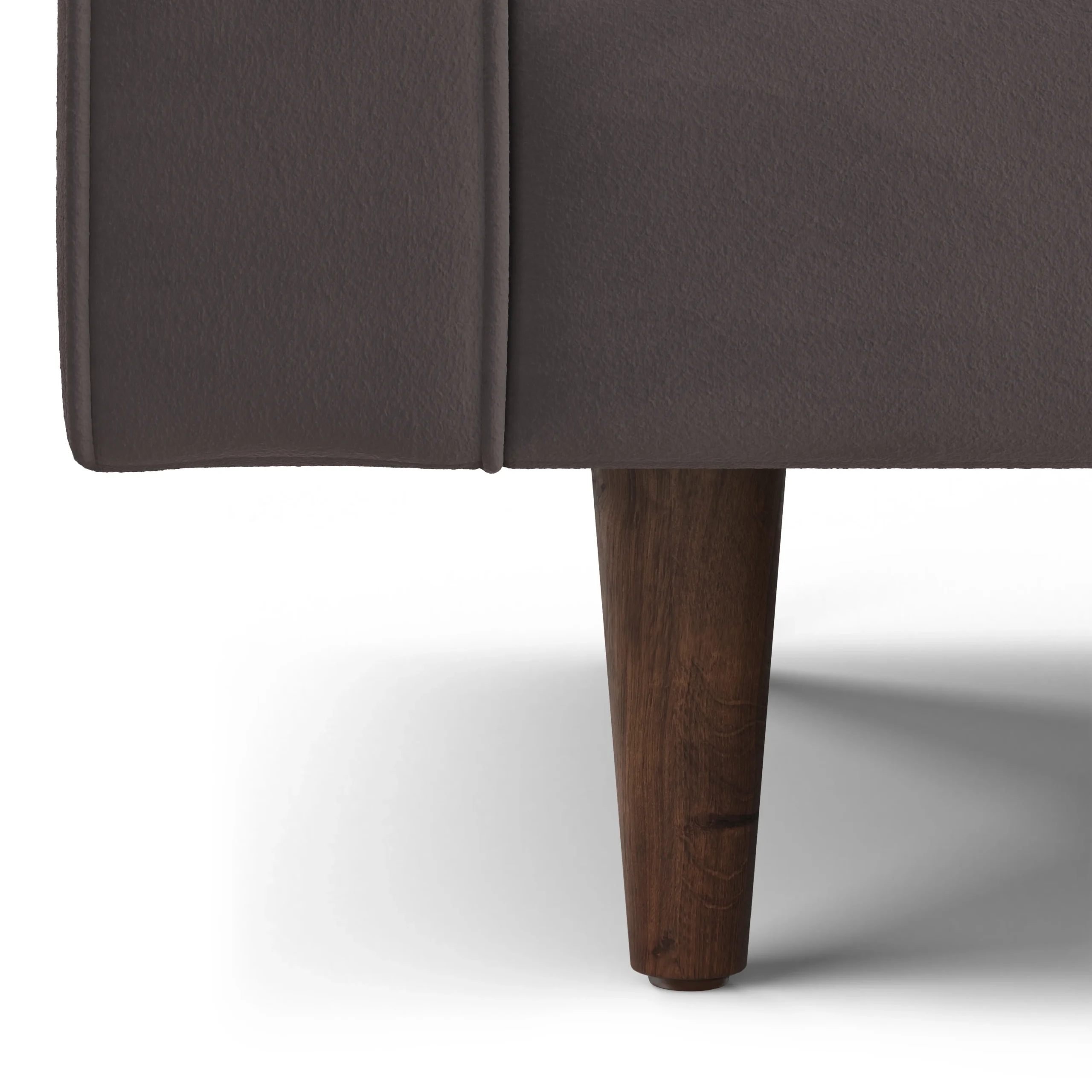 Sven 91_ Tufted Velvet Corner Sectional - Hale Warm Gray - Image 10