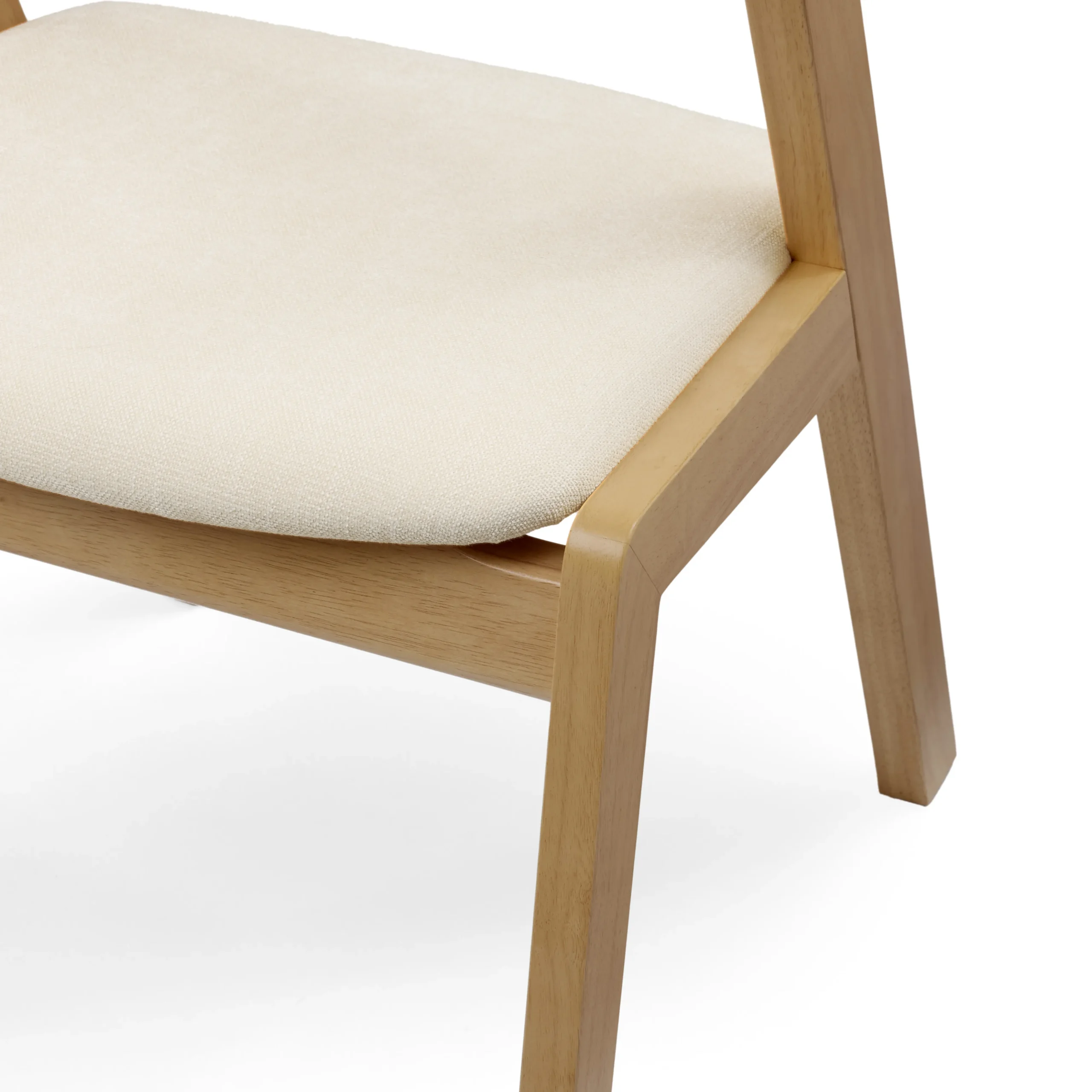 Meja Dining Chair - Oak and Bristol Ivory - Image 10