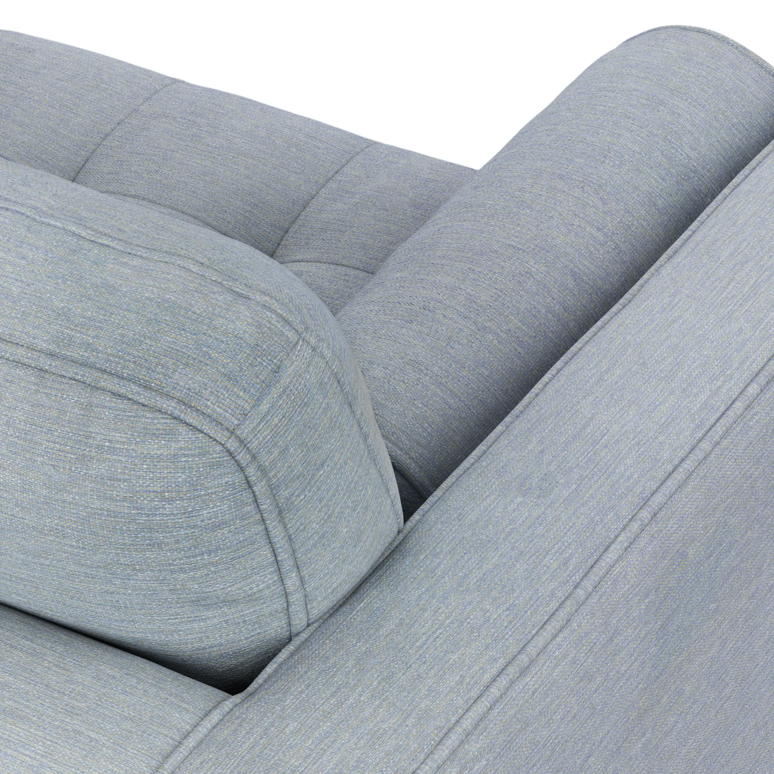 Sven 100_ Tufted Right Sectional - Silver Light Blue - Image 10