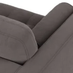 Sven 100_ Tufted Velvet Right Sectional - Hale Warm Gray
