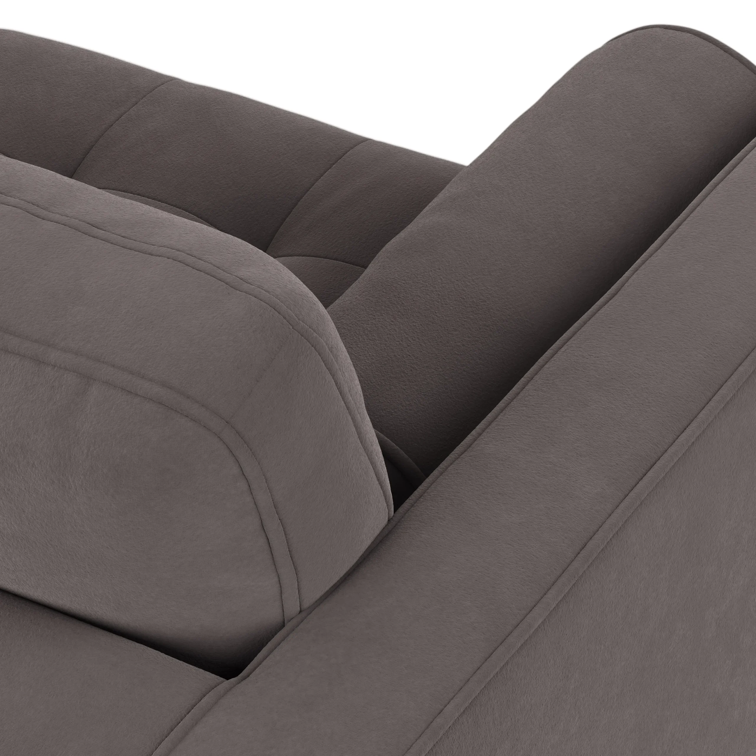 Sven 100_ Tufted Velvet Right Sectional - Hale Warm Gray - Image 10