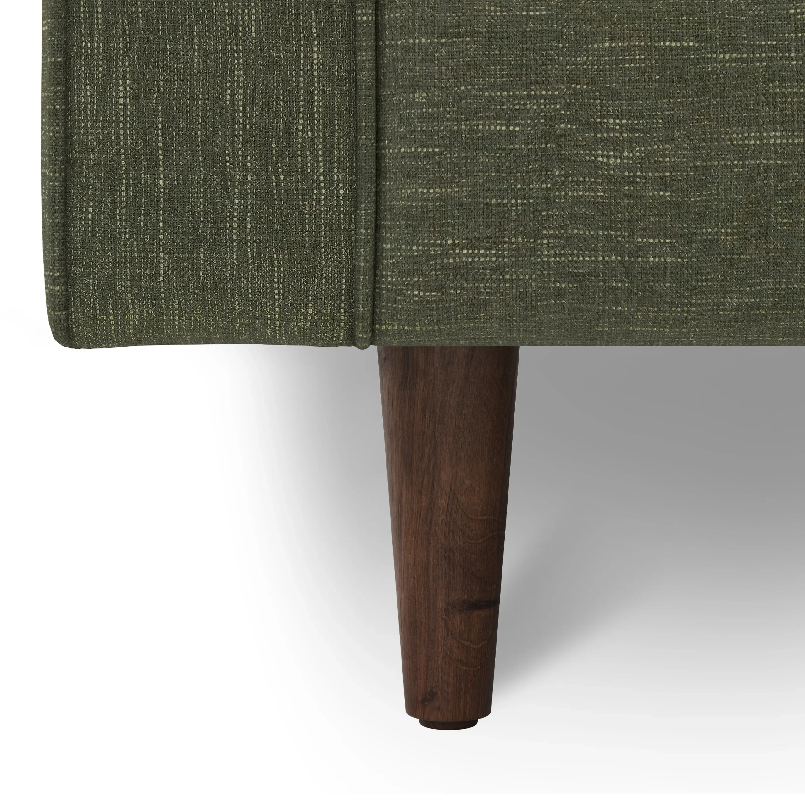 Sven 107_ Tufted Corner Sectional - Fir Green - Image 10
