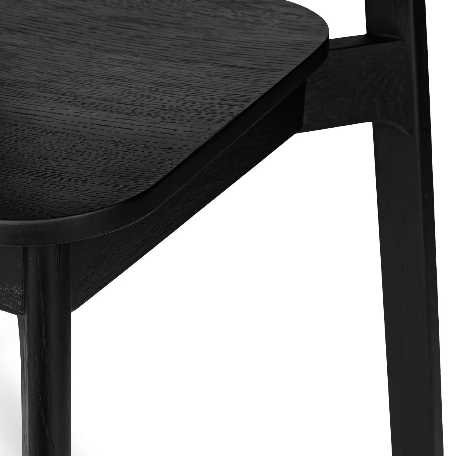 Gusfa Stackable Dining Chair - Black - Image 10