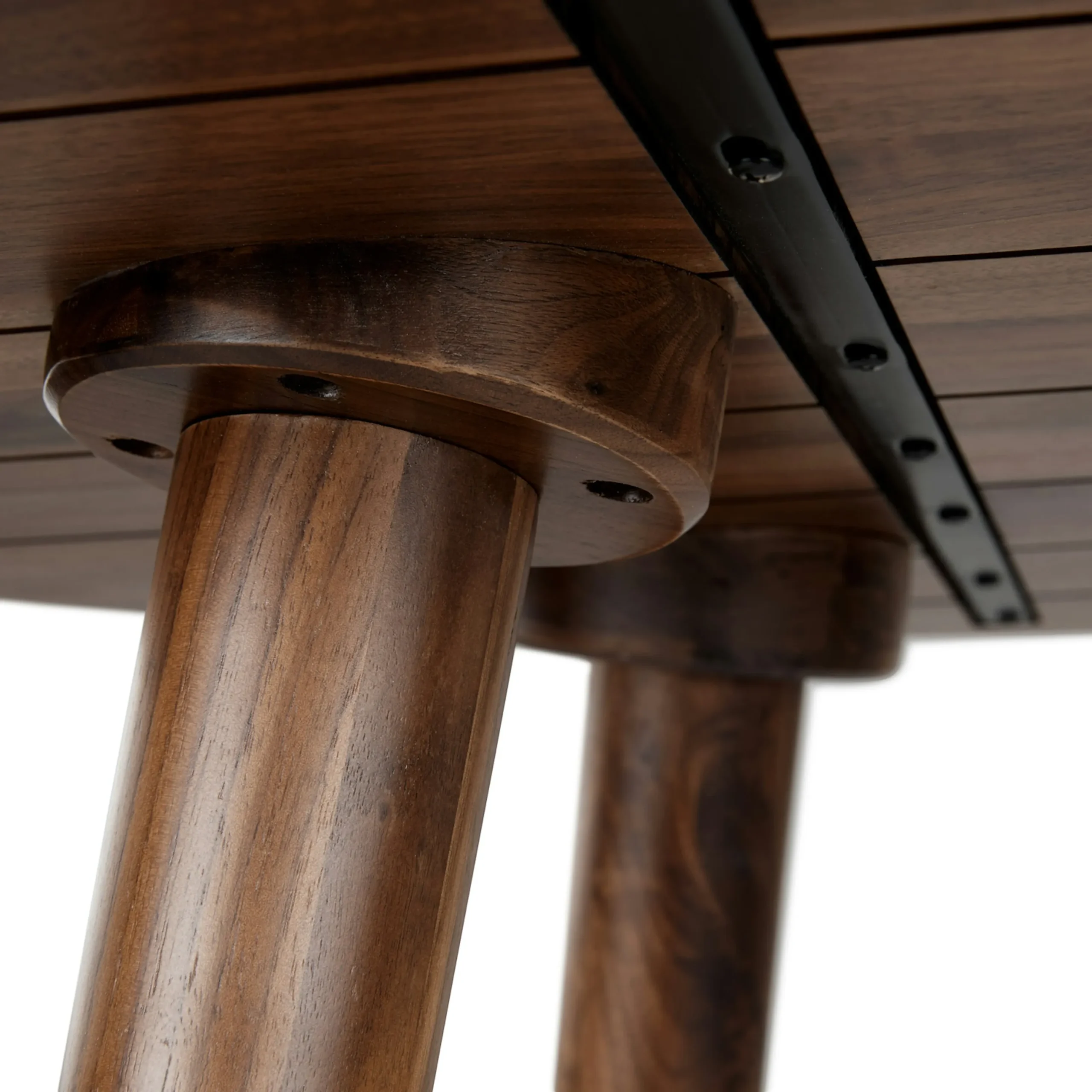 Seno Round Bar Table - Walnut - Image 9