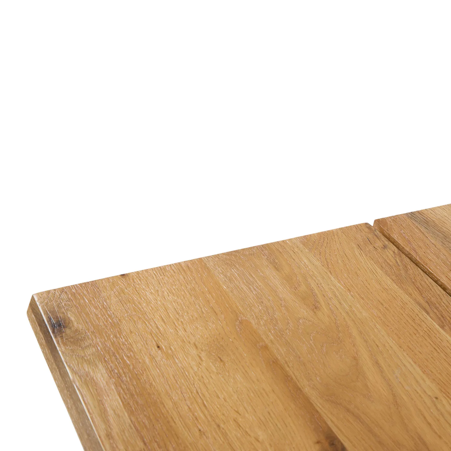Madera 86_ - 125_ Solid Wood Extendable Dining Table - Oak - Image 11