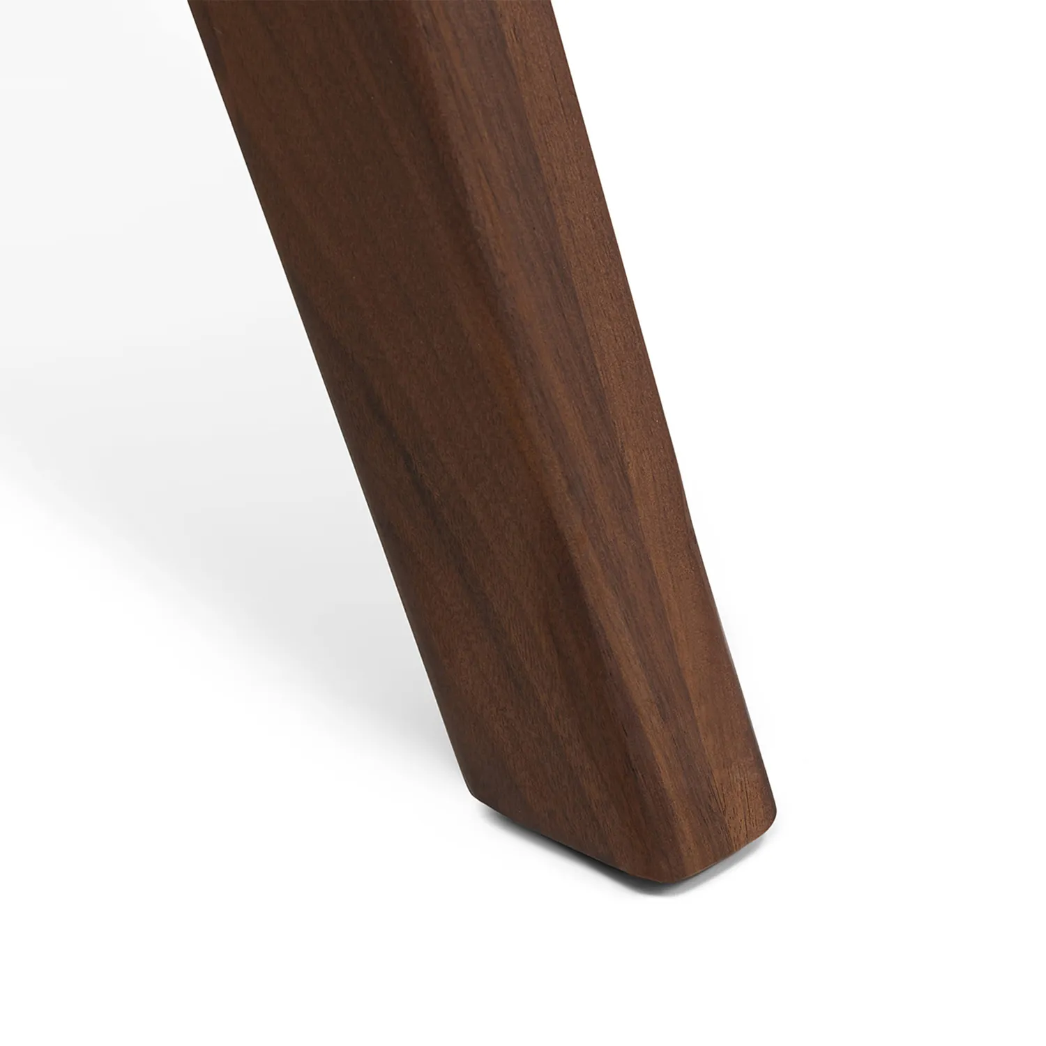Emmer 47.25_ Glass Dining Table - Walnut - Image 11
