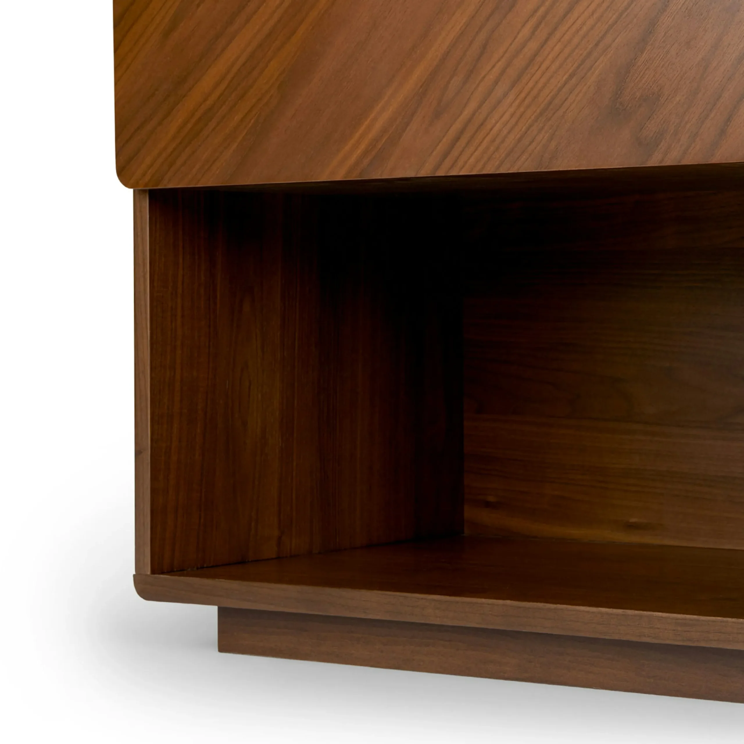 Nera 1-Drawer Nightstand - Walnut - Image 11